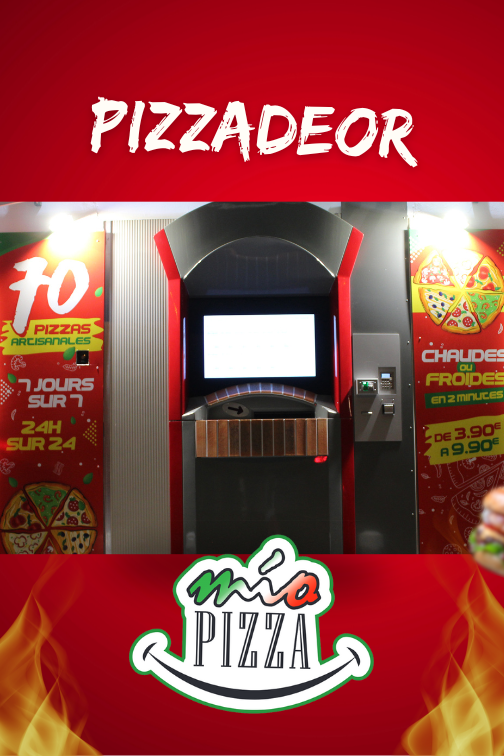 Distributeur automatique Pizzadéor MIO Pizza